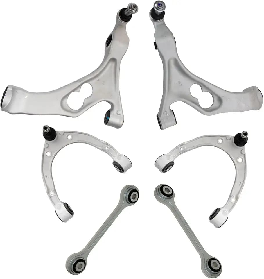 TRQ Front Suspension Kit Control Arm with Ball Joint Sway Bar Stabilizer