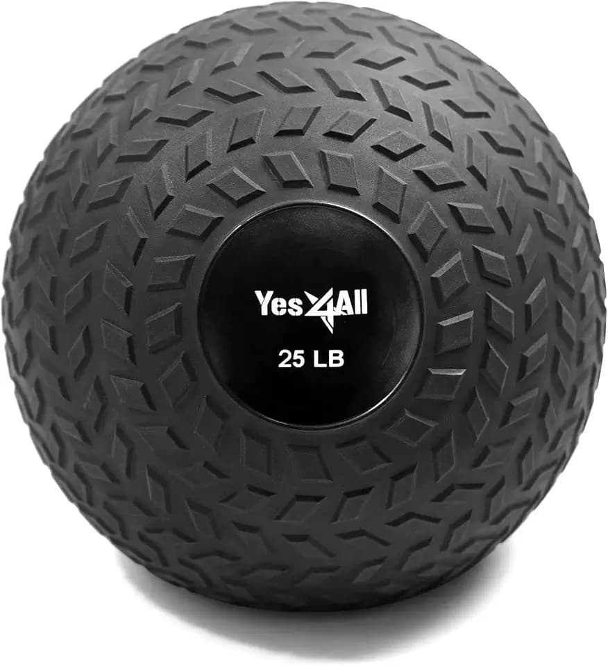 Yes4All Sand-Filled Slam Ball for Strength Training