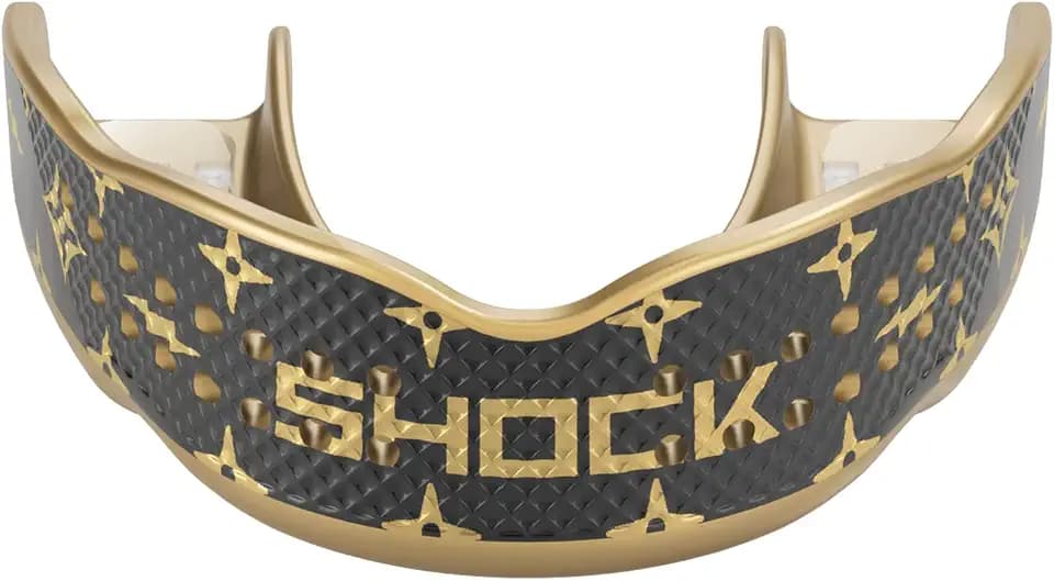 Shock Doctor Mouth Guard - Sports Mouth Guard for Football Mouth Guards, Breathable Low Profile Custom Fit for Basketball, Lacrosse, Hockey & More