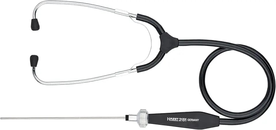 HAZET Stethoskop 2151, Übertragungsstarke Membrane, Länge 1080 mm