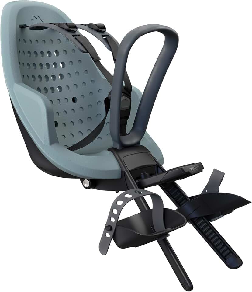Thule Yepp 2 Mini Front-fahrradkindersitz Mid Blue, One-Size
