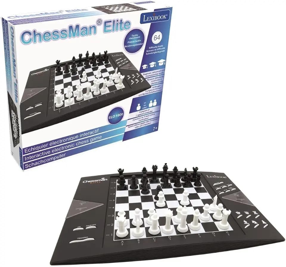 Lexibook, Chessman Elite, Elektronisches Schachspiel, CG1300