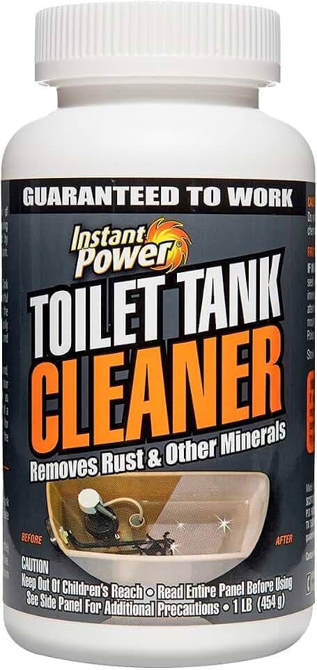 Instant Power Toilet Tank Cleaner & Hard Water Stain Remover, 1 lb
