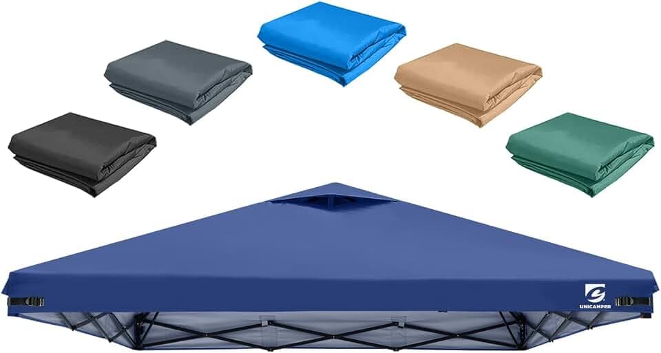 10x10 Pop Up Canopy Replacement Top Cover with Air Vent(Frame NOT INCUDE)