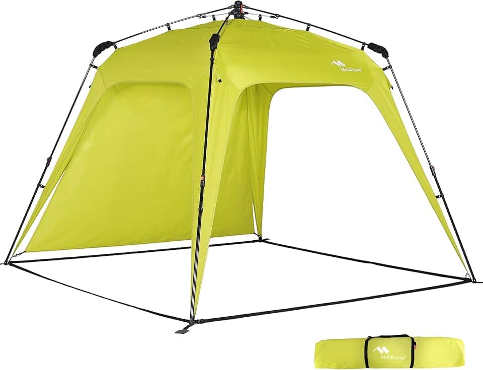 8x8 Pop Up Canopy Tent,Portable Beach Sun Shade Outdoor,Green