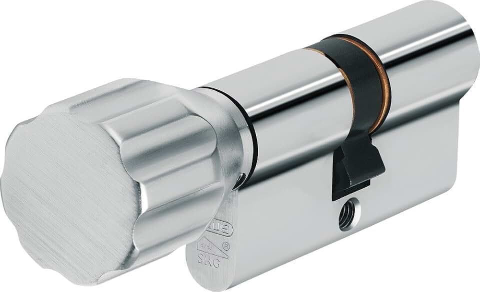 ABUS Profilzylinder KXP20S Z70/K30 mit Knauf - Sicherungskarte