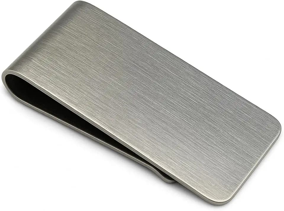 Geldscheinklammer Edelstahl. Edel und elegant für Männer mit Stil und Klasse | Geldklammer | Money Clip | Geldclip