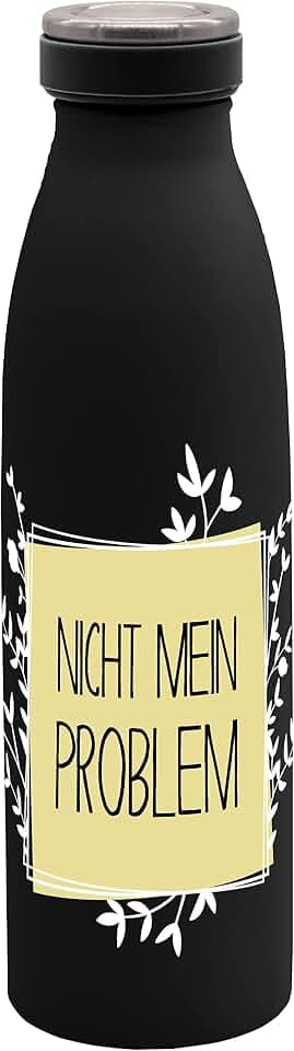Gedalabels Isolierflasche Nicht mein Problem 500ml