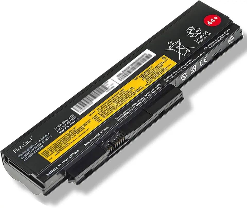11,1 V 58 Wh 0A36306 0A36307 44+ Tragbarer Akku kompatibel mit Lenovo Thinkpad X220 X220i X220S X230 X230i 42T4941 45N1026 45N1028 45N1024 45N1024 45N1024 45N11024 029 4. 5N1022 45N1023