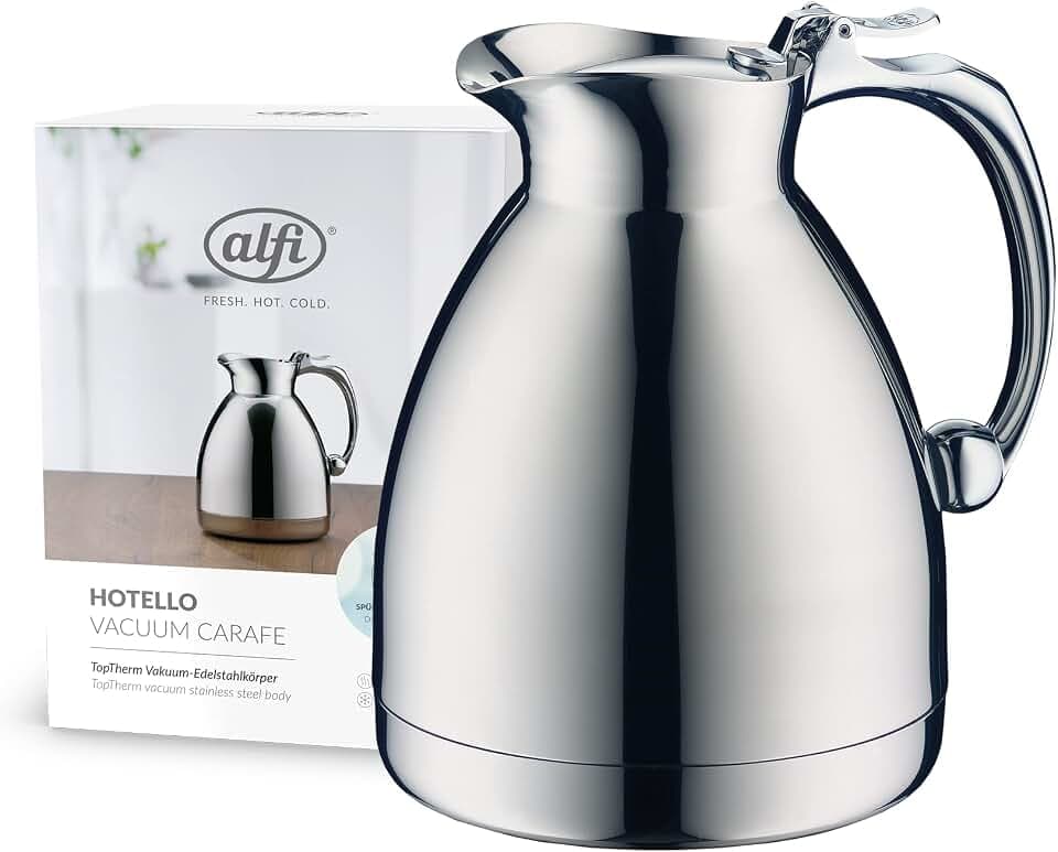 alfi HOTELLO Isolierkanne 0,60 l, 6 h heiß, für Gastronomie & Hotels