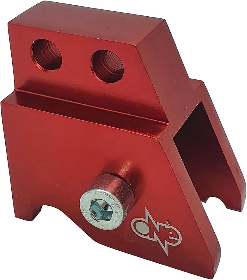 one by Camamoto cod 77520606 horizontaler/vertikaler Roller-Stoßdämpfer 2 Einstellungen rot eloxiert