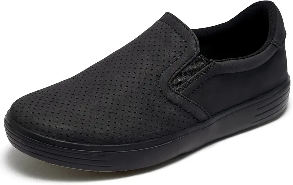 Wryweir Frauen Laufschuhe Damen Turnschuhe Sportschuhe Slip-on Sneakers Halbschuhe Loafers Leicht Atmungsaktive Bequem Mesh,41 EU Black