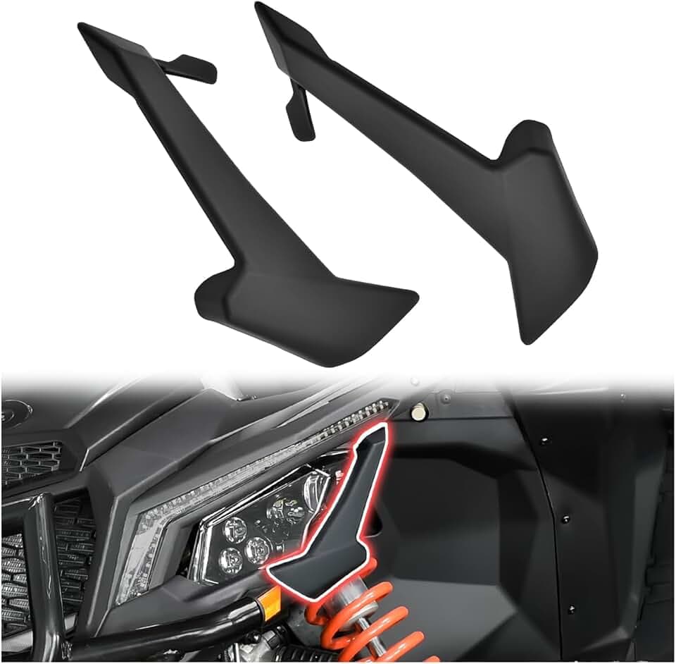 Headlight Cover Trims for Can-Am Maverick X3 & MAX 2017-2026