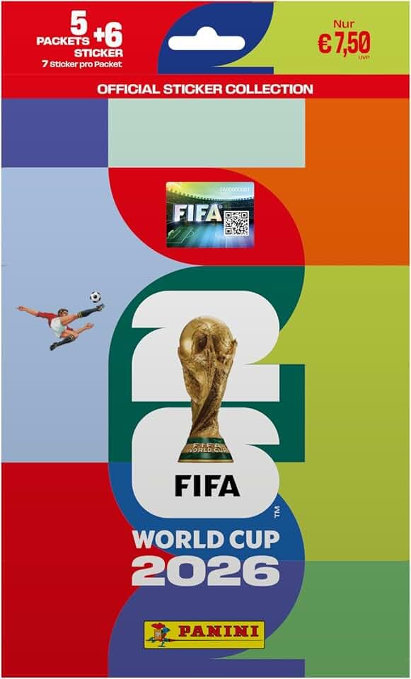 Panini FIFA WORLD CUP 2026™ Sticker (Multi-Pack)
