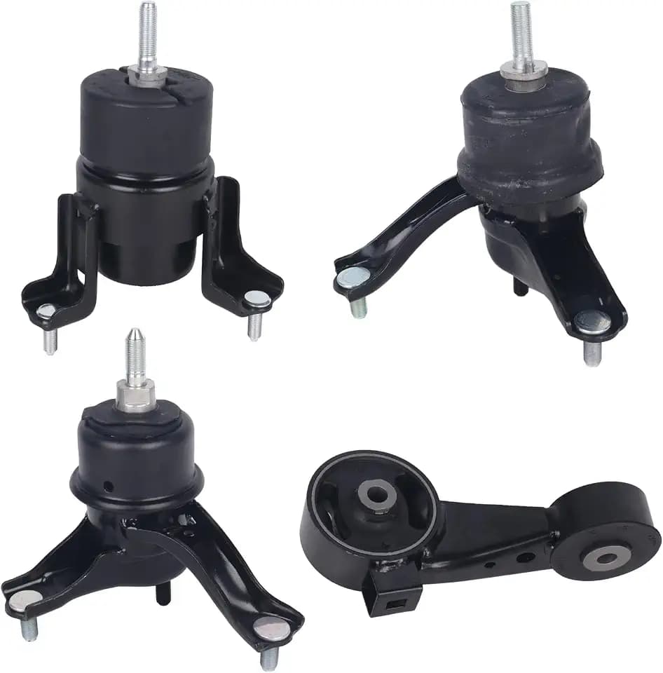 Autoround Engine Motor and Trans Mount Kit Compatible with Toyota Camry LE XLE 2002-2006, SE 2002-2003, V6 3.0L Sedan Automatic Transmission, Replace OE A4203 A4211 A4236 A4207, Set of 4