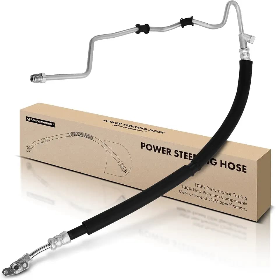 A-Premium Power Steering Pressure Hose Assembly Compatible with Honda