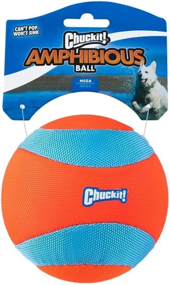 Chuckit! Amphibious Mega Ball or Roller That Floats for Medium and Large Dogs