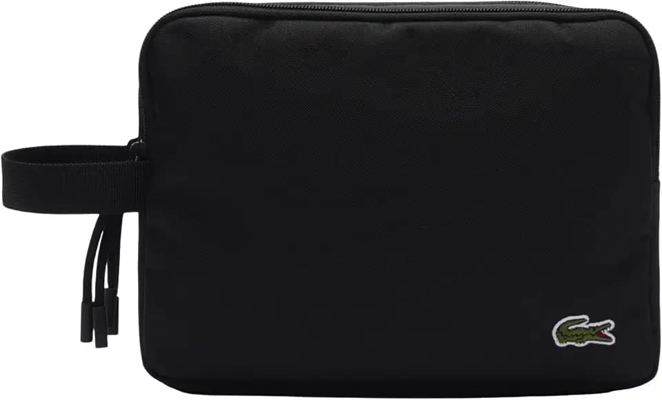 Lacoste Men's Neocroc Toilet Kit, Black, One Size