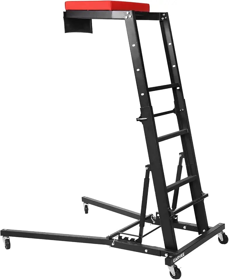 Garvee Automotive Engine Creeper, Adjustable Height Engine Access Creeper with Casters for Auto Body Shop, Home, Garage, Emergency Repair and Fleet Maintenance
