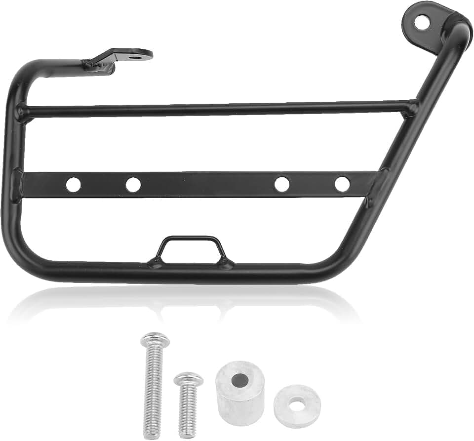 Motorrad-Heckträger passend für Z650RS 2022-2024, Gepäckträger Z650RS 2022-2024 Gepäckträger, Motorrad-Heckladungsträger, einfache Installation (rechts 51131505868)