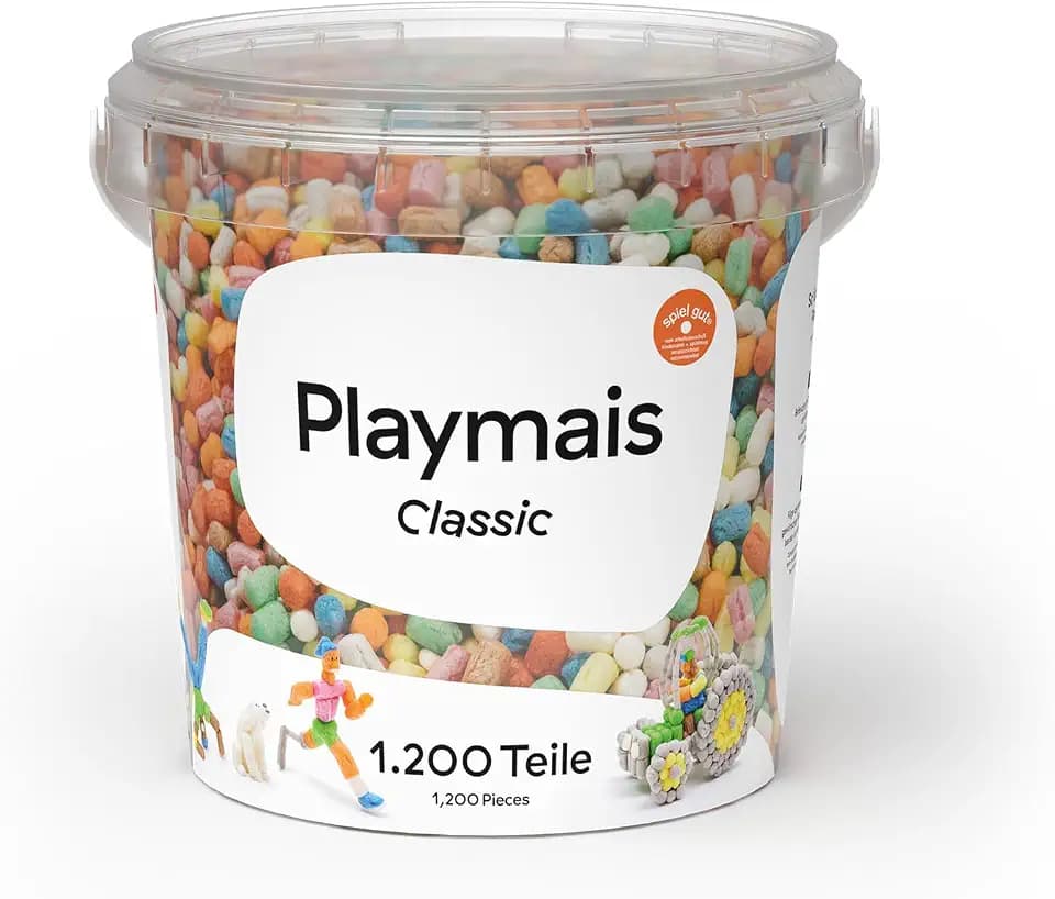 Playmais - Classic 1200 Teile | Bastelset | natürliches Spielzeug