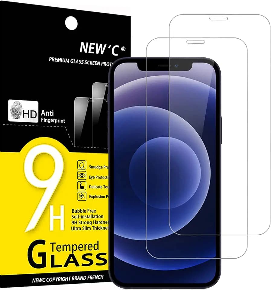 NEW'C Schutzfolie für iPhone 12 Mini für Panzerglas