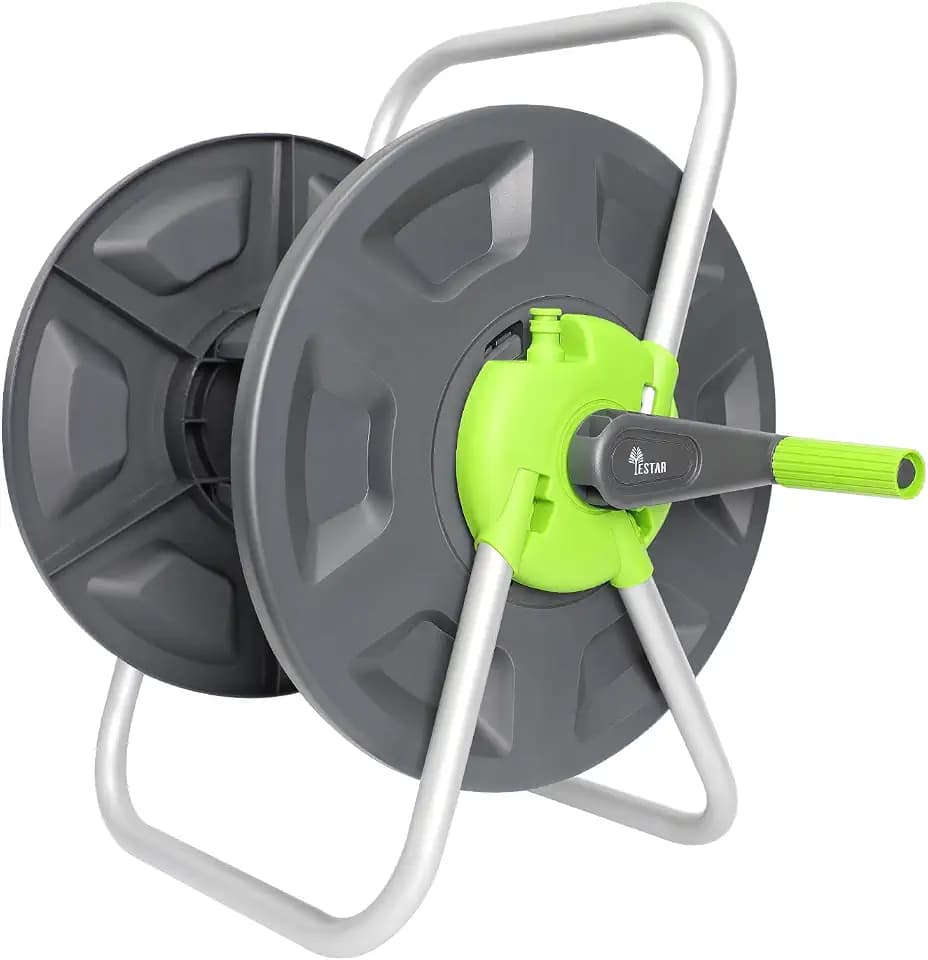Garden Water Hose Reel,Holds 65-100 Ft of 5/8 Inch
