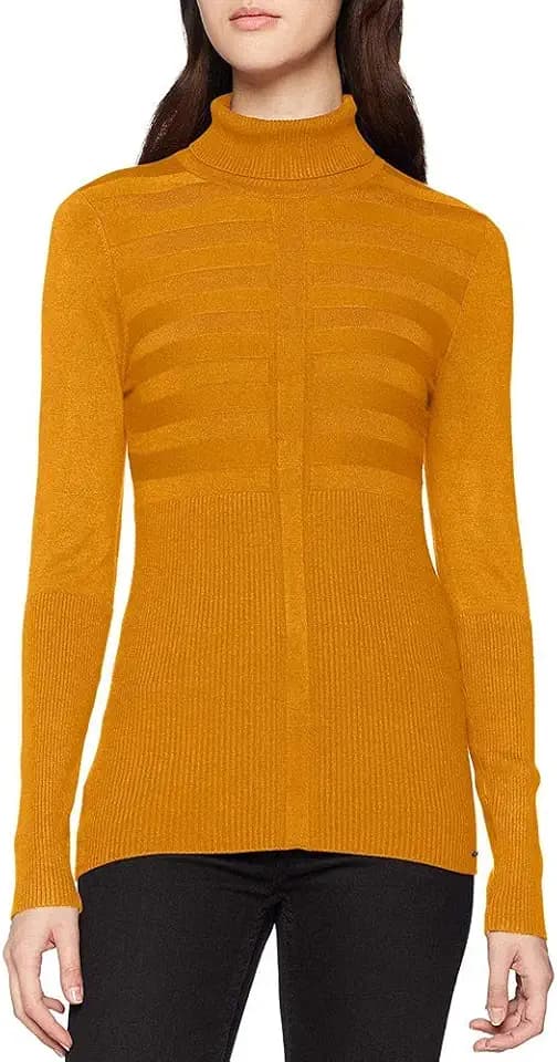 Morgan Damen Pull Fin Col Roulé Mentos Pullover Sweater (1er Pack)