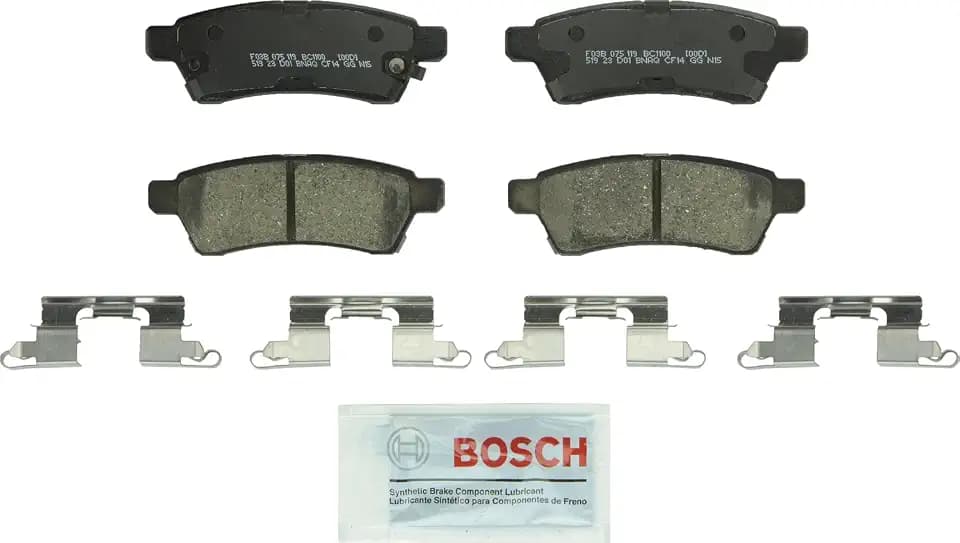 BOSCH BC1100 QuietCast Premium Ceramic Disc Brake Pad Set - Rear
