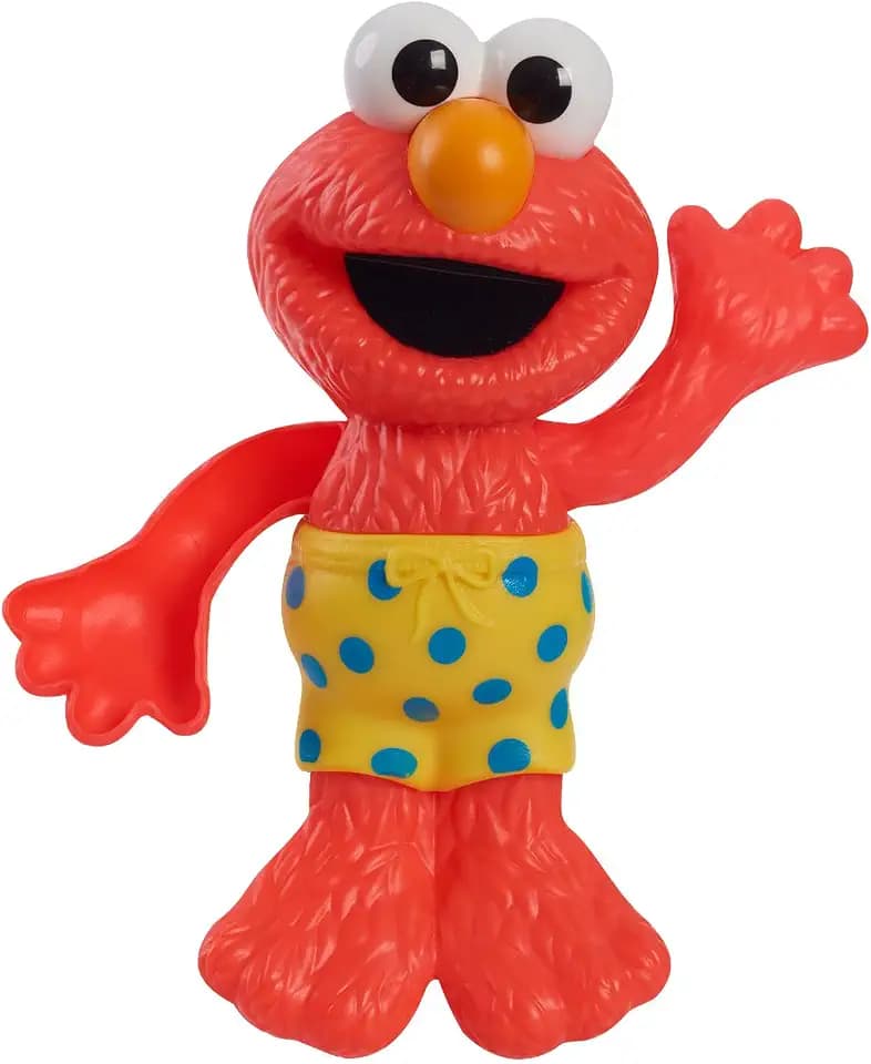 Sesame Street Swim and Splash 7-inch Elmo Wind Up Bath and Pool Toy, Kids Toys for Ages 2 Up by Just Play