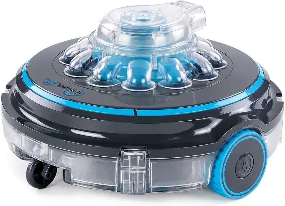 65 Cordless Robotic Pool Cleaner for Above Ground & Inground Pools, Automatic Pool Vacuum Robot with Dual Filtration, Self-Parking, 75-Min Runtime, Picks Up Leaves, Sand, Silt & Debris