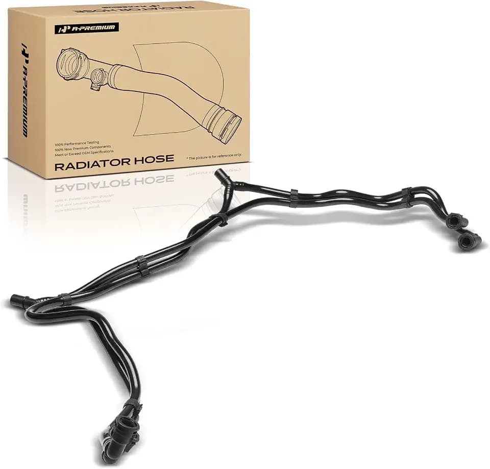 A-Premium Upper Radiator Coolant Hose Compatible with Jaguar