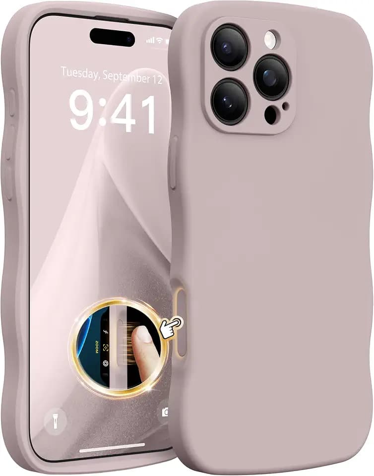 Magnetic & Silicone for iPhone 16 Pro Max Case, Hazel