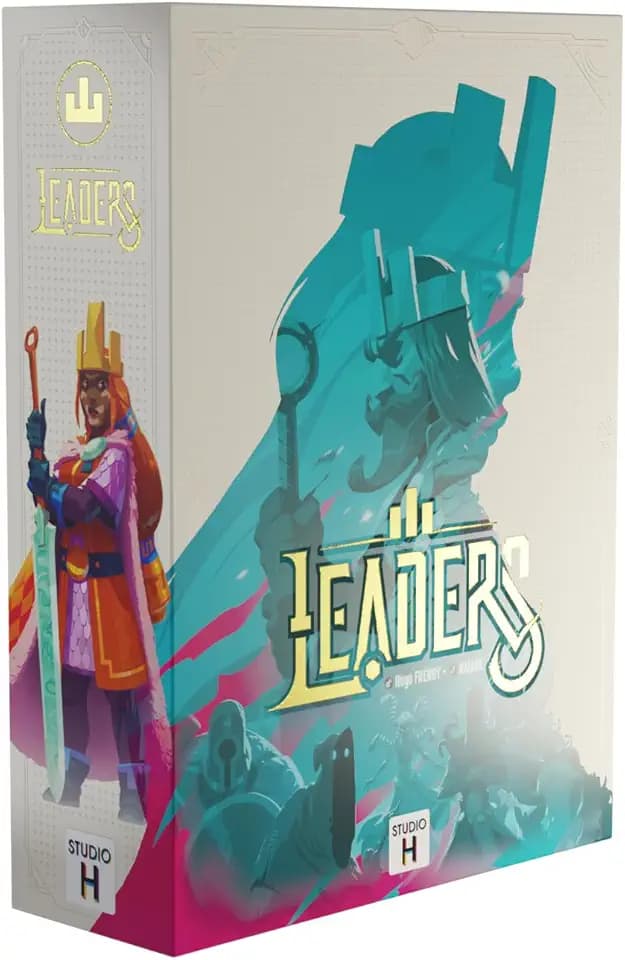 Studio H - Leaders – EIN Konfrontationsspiel für 2 Spieler – Fangen Sie den gegnerischen Führer, um das Spiel zu gewinnen – 2 Spieler – ab 10 Jahren.