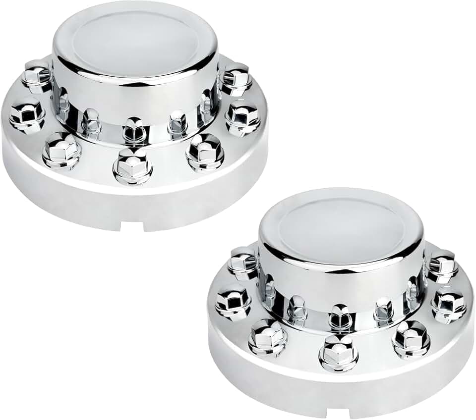 Rear Wheel Center Cap Hub for 11-18 RAM 5500 Replace# 68053039AA-2pcs