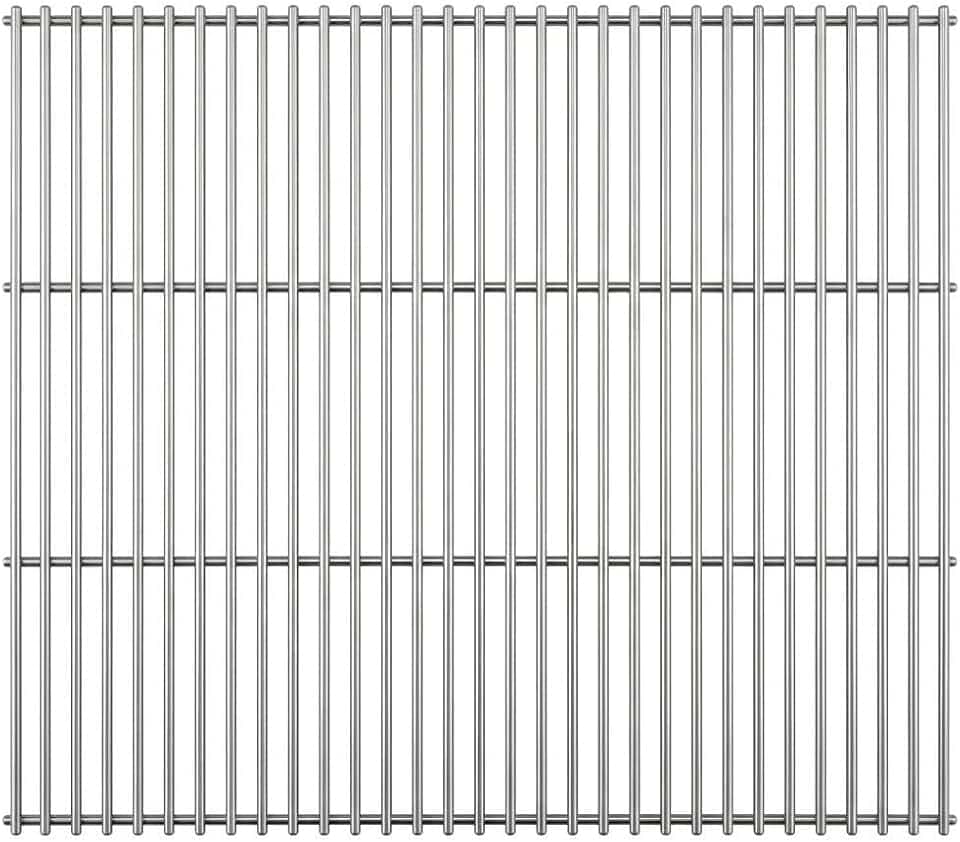 Stainless 92301 Steel Cooking Grid Replacement for Select Charbroil, 25 Inch Grill Grate Parts for Patio Kitchen Gas Grill Models