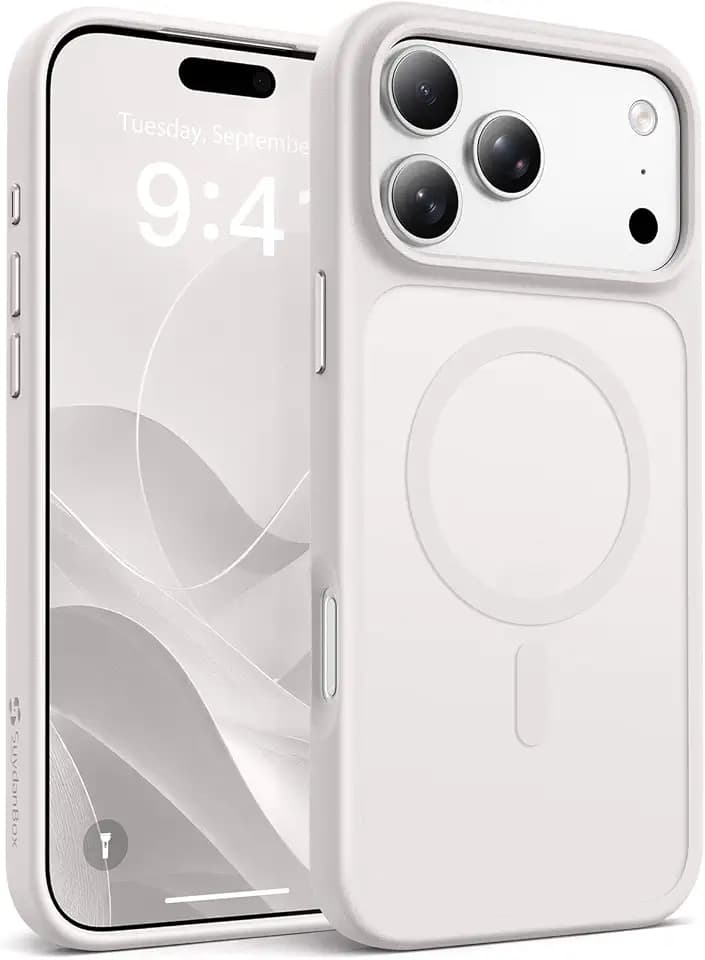 Magnetic for iPhone 18 Pro Max/iPhone 17 Pro Max Case, Stone