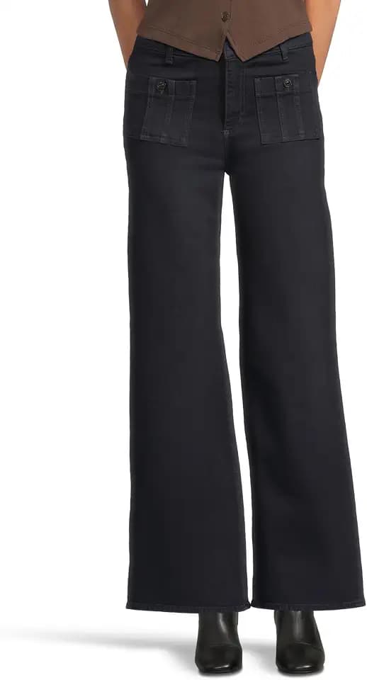 PAIGE Anessa 31 Seamed Patch Pockets In Duchess