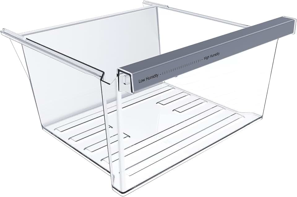 W11162443 Refrigerator Crisper Drawer For Whirlpool Fridge Drawer Bin Part