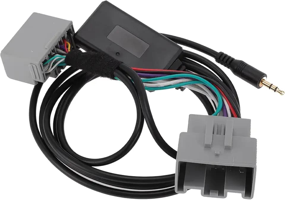 Stereo Radio Harness for VOLVO C30 C70 Convenient Black Front Bluetooth AUX Adapter Music Cable Plastic,Metal 1 Set