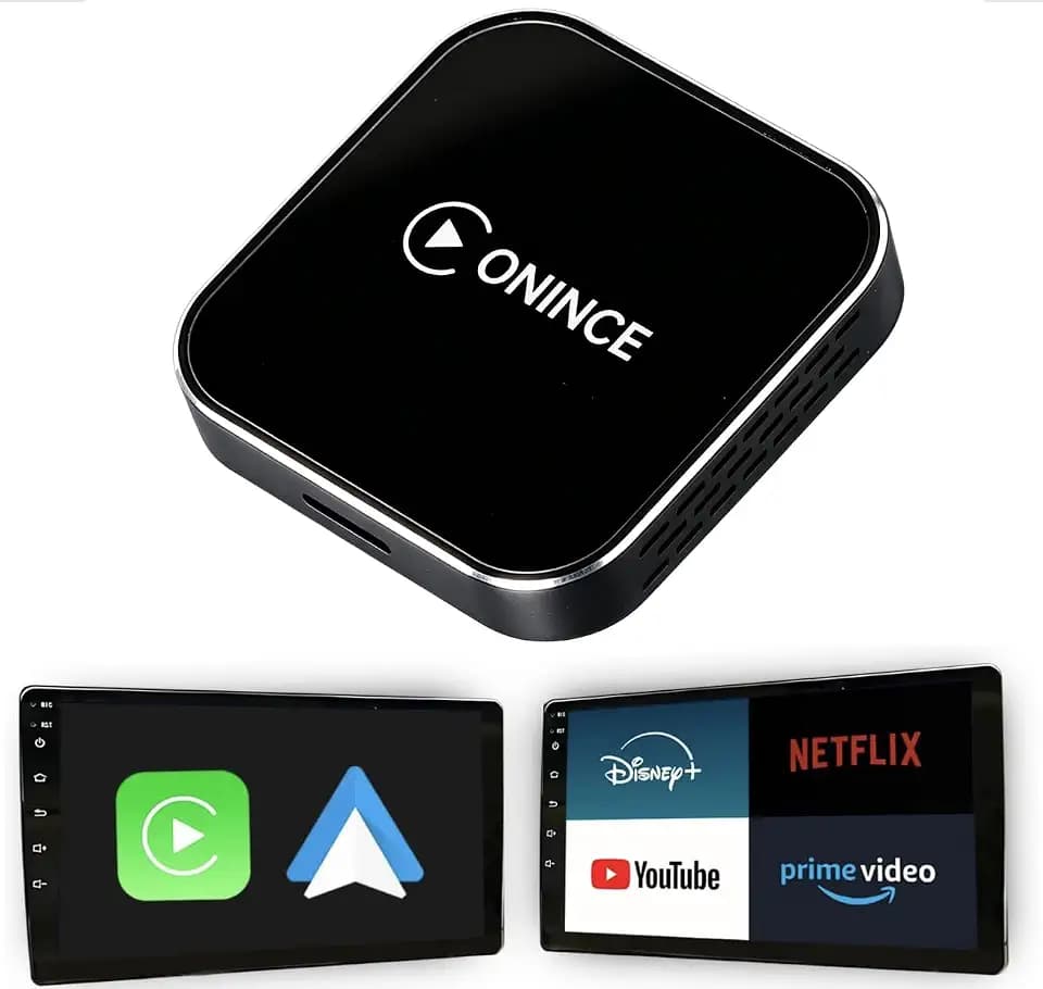 CarPlay AI Box 2026 – 3-in-1 Car Play Wireless Adapter for 2016+ Cars