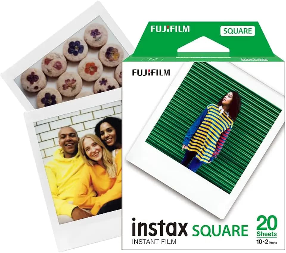 INSTAX Square Film Weiß 20 Schuss