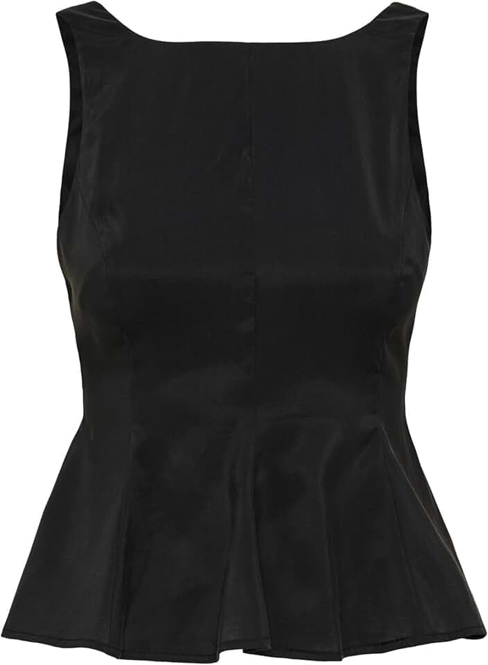 ONLY Damen Onlibiza Life S/L Bow Top PNT