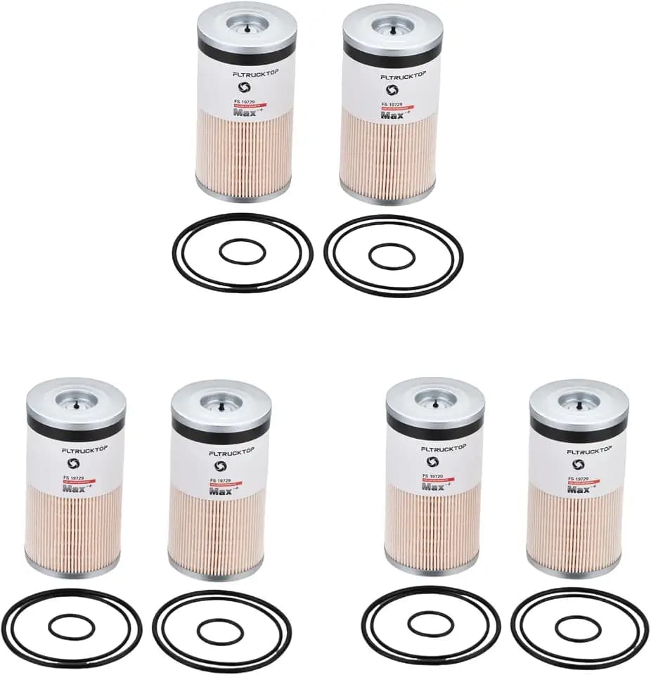 6PCS FS19729 FS19728 FS19727 FS19624 Fuel Filter Water Separator