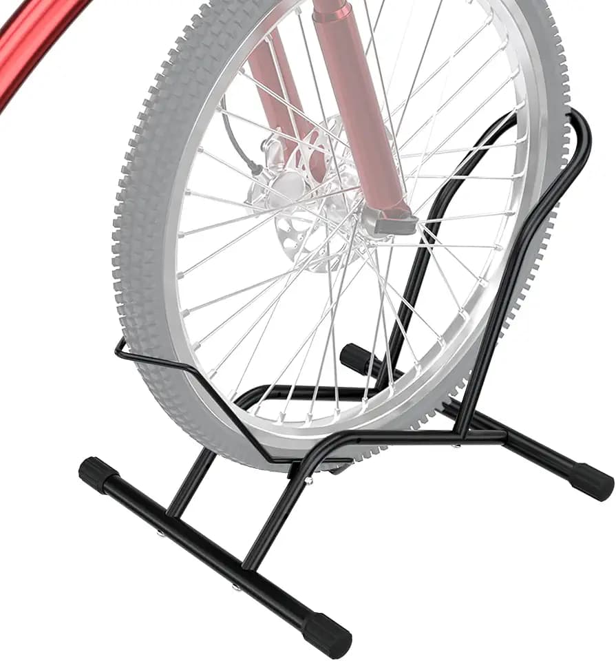 UNITEDPOWER Bike Floor Stand, Adjustable Freestanding Bicycle Storage Parking Rack for Indoor, Outdoor 16''-29" Wheel Stand