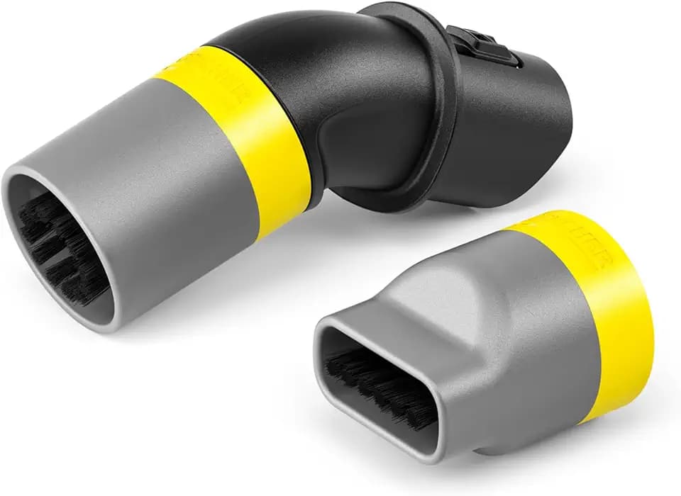 Kärcher Shoe!Cleaner SE 3-18 Compact, SE 2 Spot, Original-Zubehör für Kärcher Waschsauger, Reinigung von Sport-, Freizeit- und Outdoorschuhen, tropffrei, weiche Borsten, Durchspülfunktion