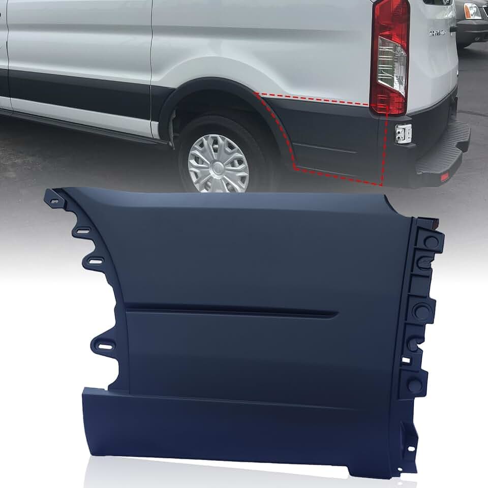 Rear Left Lower Quarter Panel Trim Molding for Transit 150 250 350