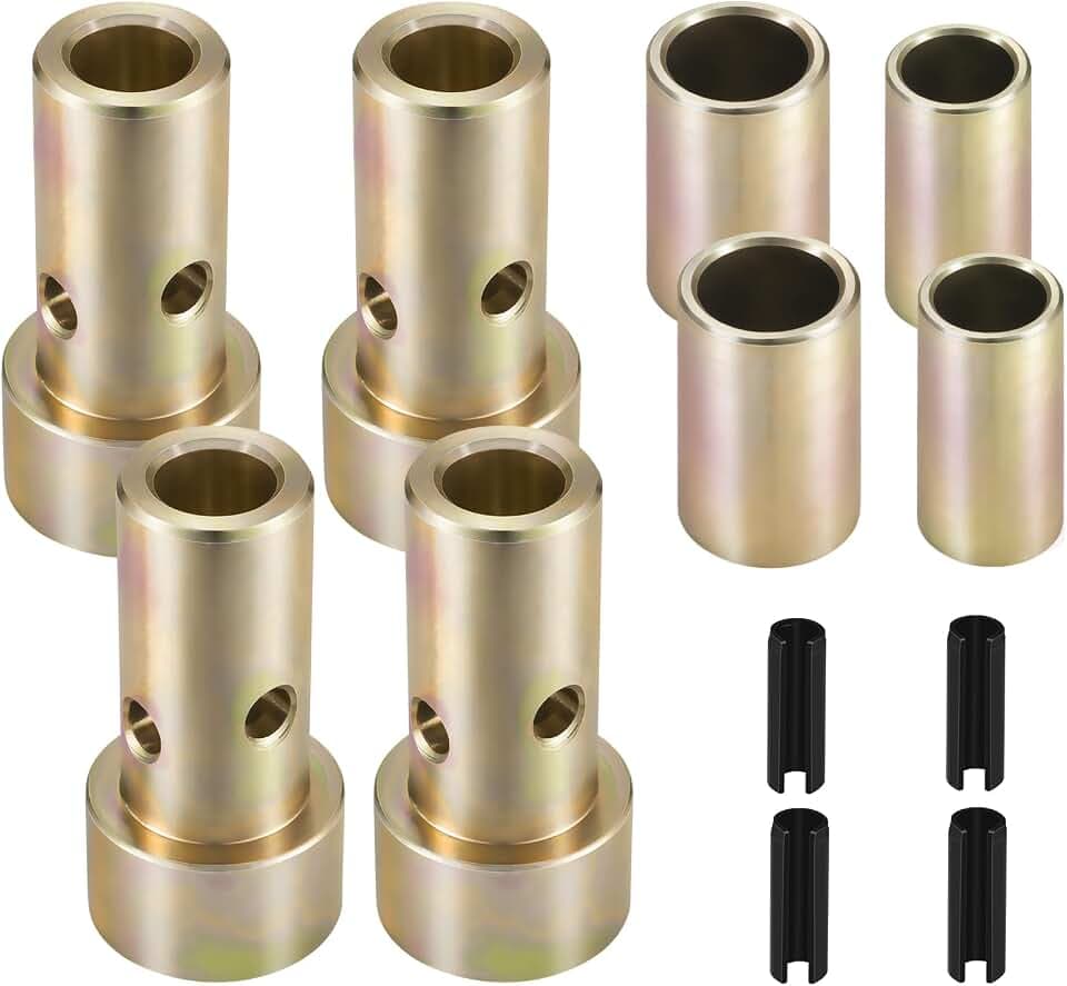 CZC AUTO 2 Pairs of Cat 1 Quick Hitch Adapter Bushings Kit