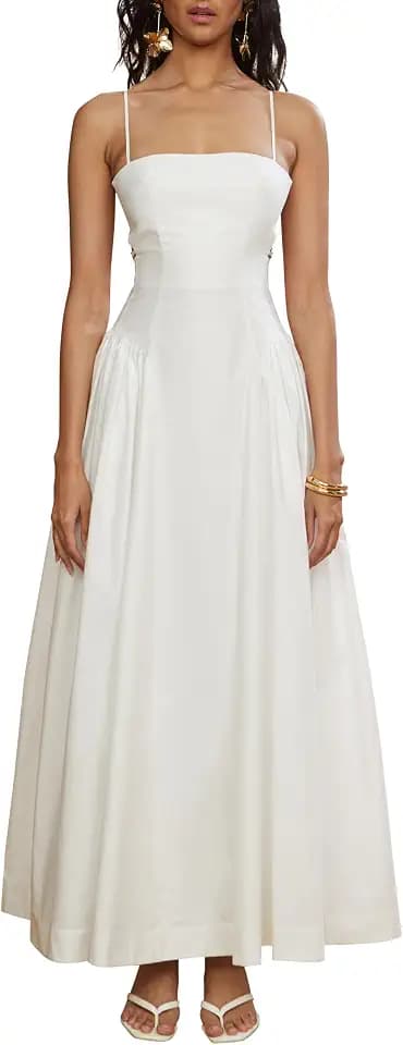 Amur Women's Aliza Midi Poplin Dress