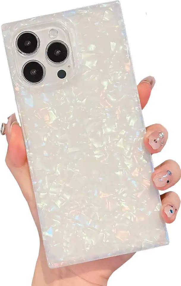 Retangle for iPhone 13 Pro Max Glitter Stylish Case(Colorful)